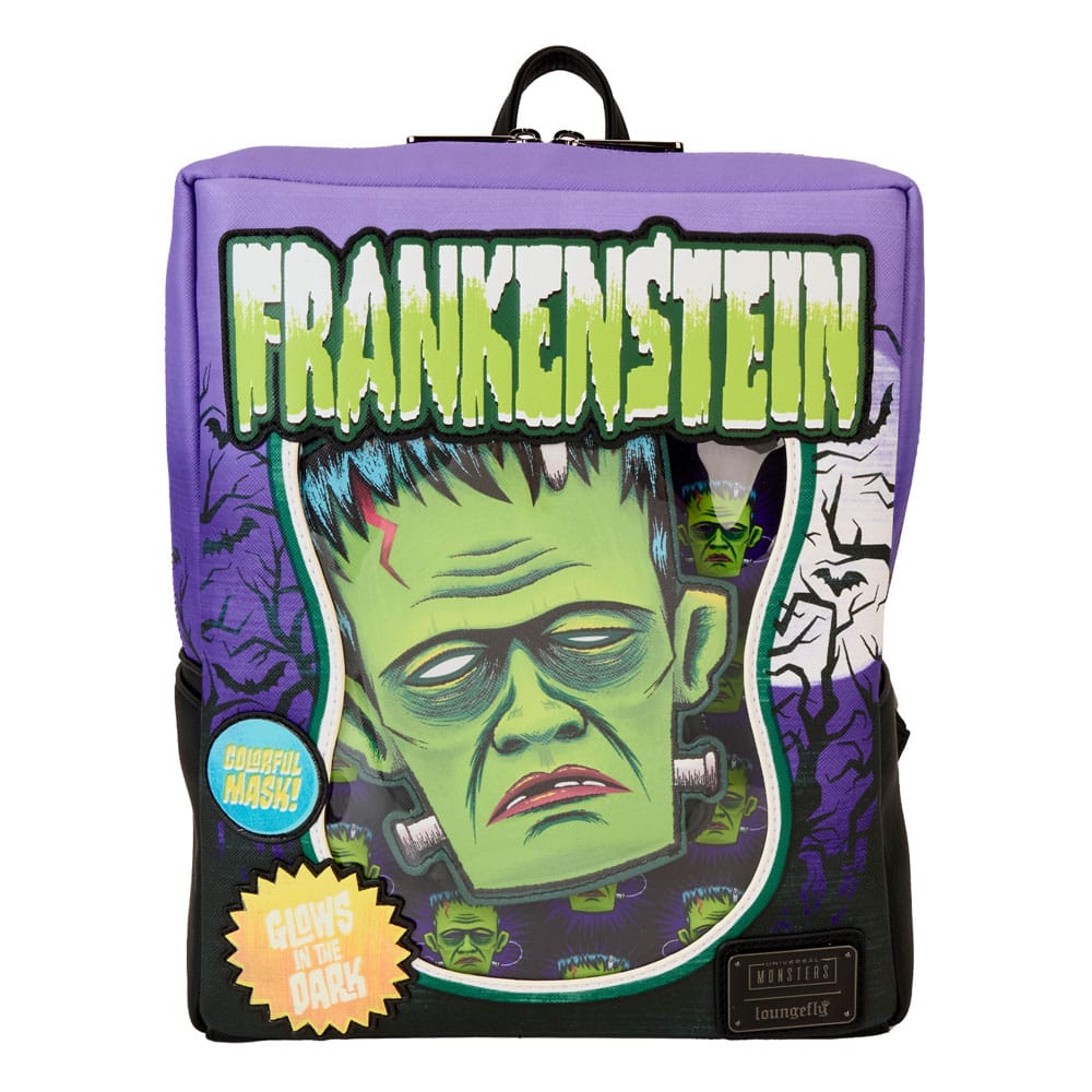 Universal Monsters by Loungefly Mini-Rucksack Frankenstein Neon Mask