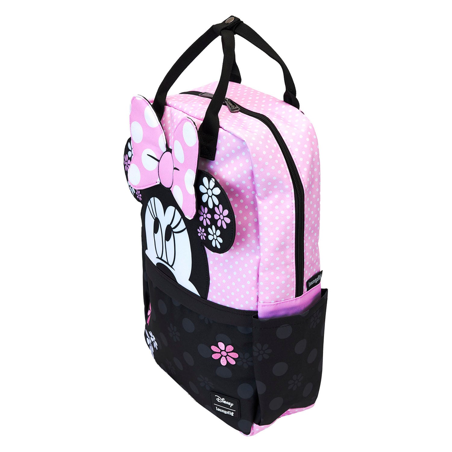 Disney by Loungefly Full-Size Rucksack Minnie Floral Rock the Dots