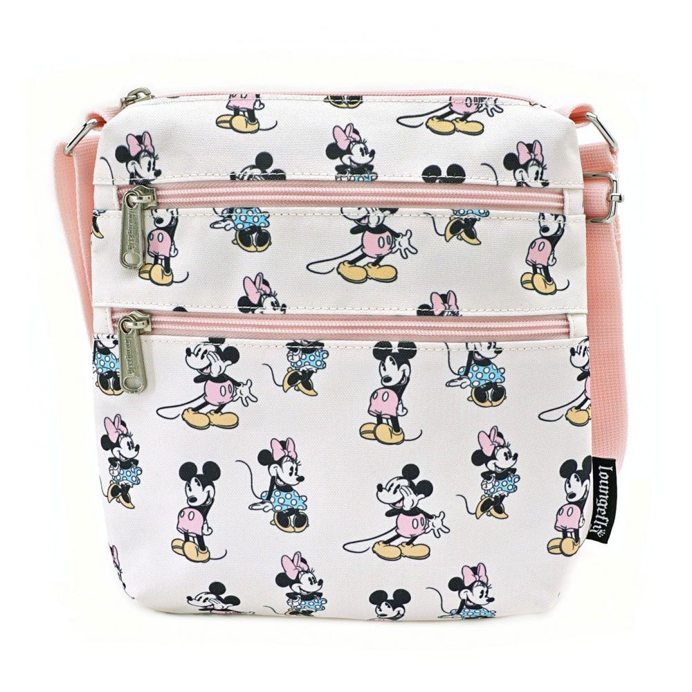 Disney by Loungefly Reisepasstasche Pastel Minnie Mickey AOP