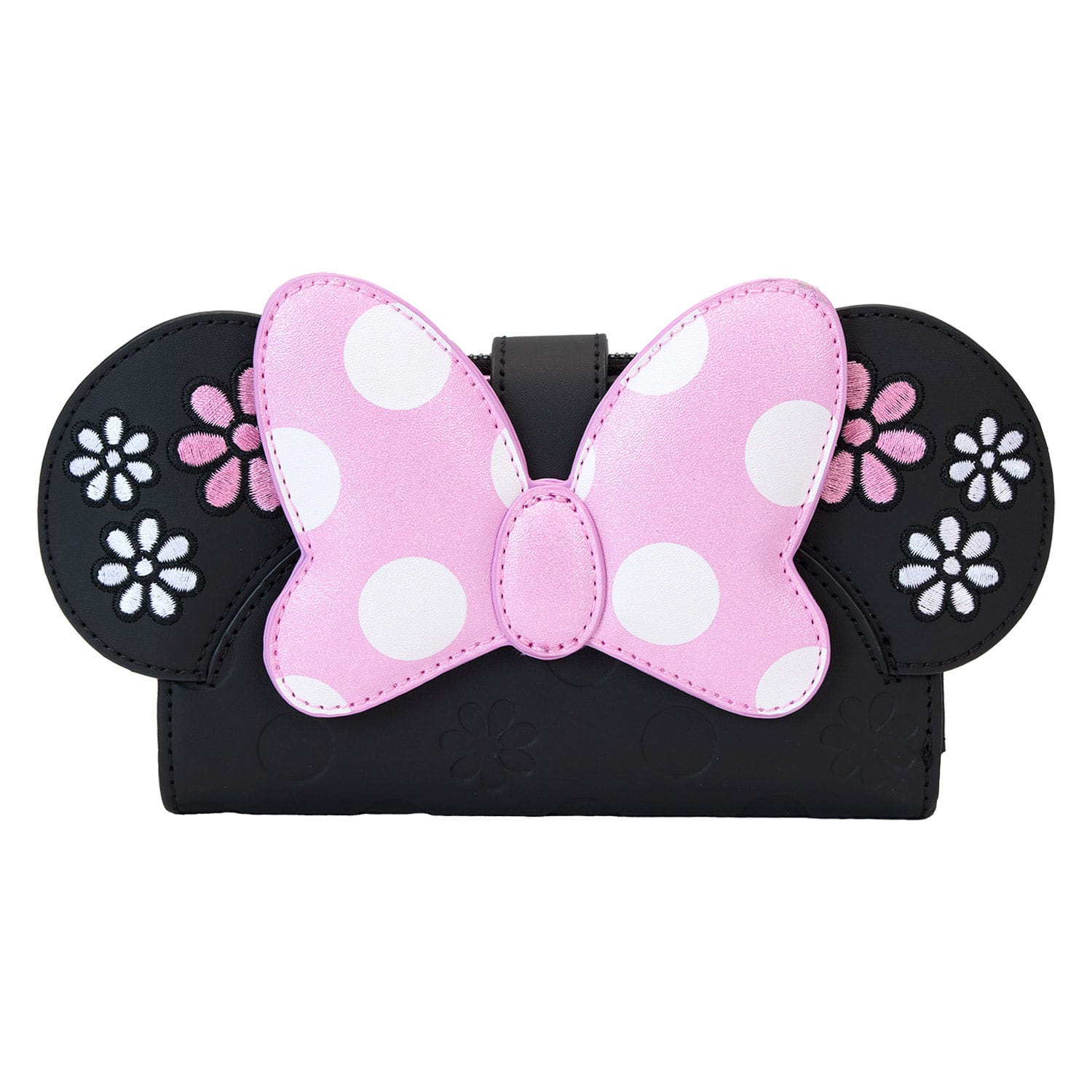 Disney by Loungefly Geldbeutel Minnie Floral Rock the Dots Flap