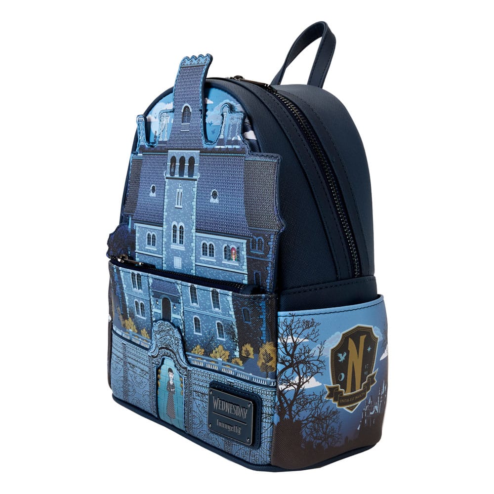 Wednesday by Loungefly Rucksack Mini Nevermore Academy