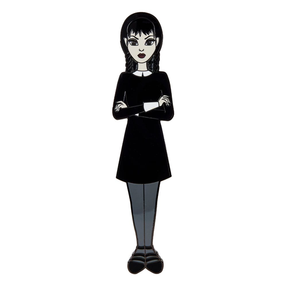 Wednesday by Loungefly Pin Ansteck-Pins 4er-Set Wednesday Addams Paper Doll 3 cm