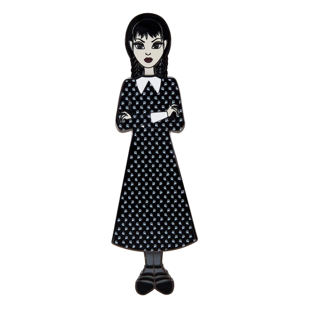 Wednesday by Loungefly Pin Ansteck-Pins 4er-Set Wednesday Addams Paper Doll 3 cm