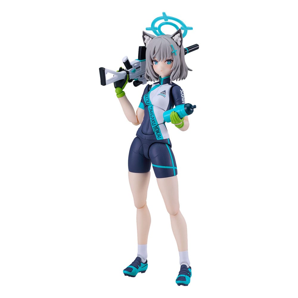 Blue Archive Figma Actionfigur Shiroko Sunaookami Cycling 15 cm