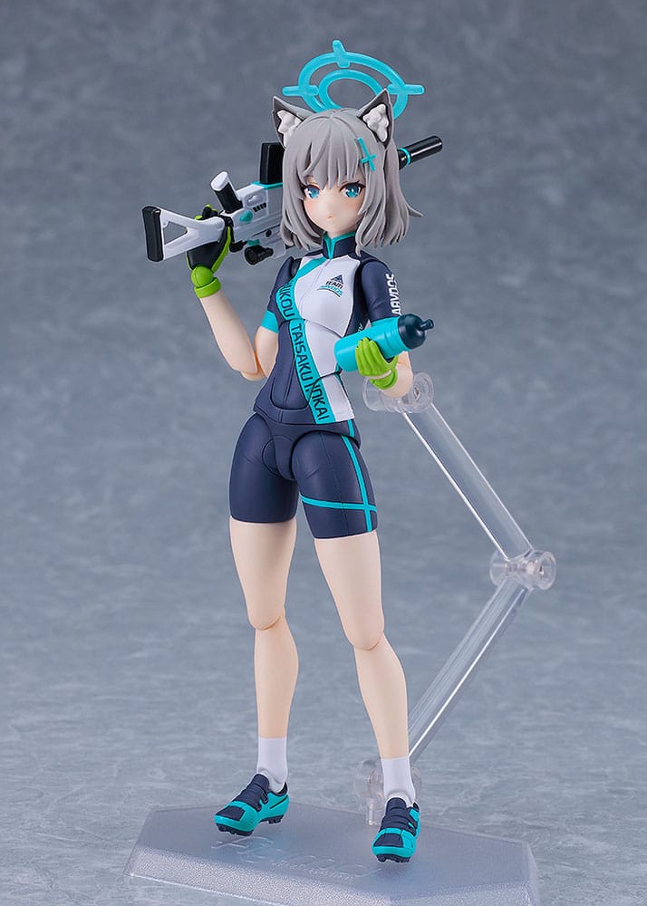 Blue Archive Figma Actionfigur Shiroko Sunaookami Cycling 15 cm