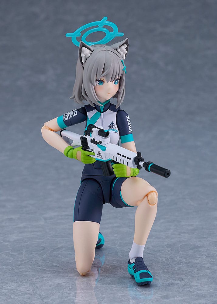 Blue Archive Figma Actionfigur Shiroko Sunaookami Cycling 15 cm