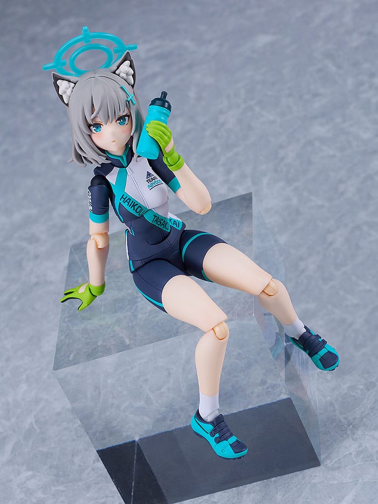 Blue Archive Figma Actionfigur Shiroko Sunaookami Cycling 15 cm