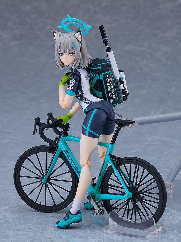 Blue Archive Figma Actionfigur Shiroko Sunaookami Cycling DX Edition 15 cm