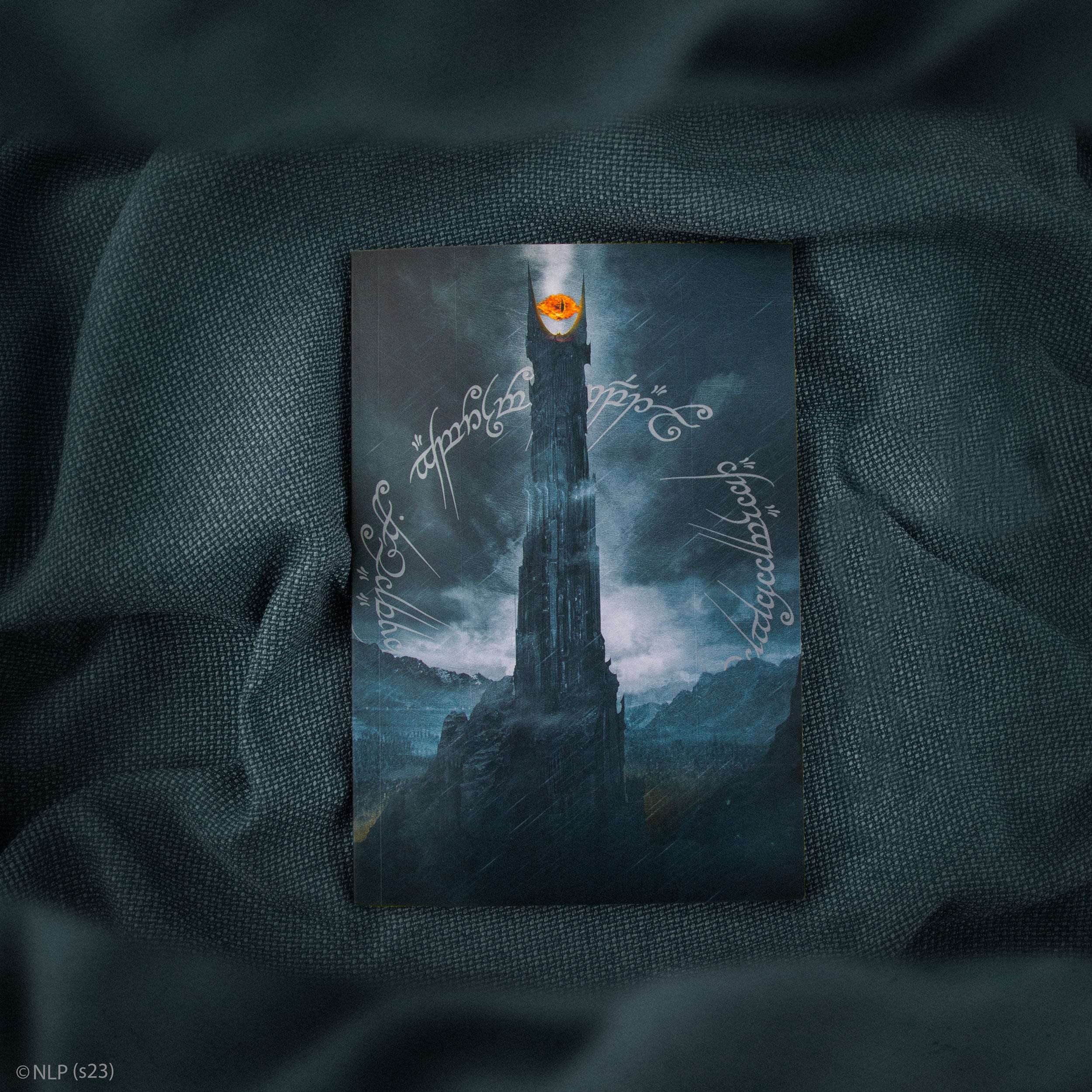 Herr der Ringe Notizbuch Eye of Sauron