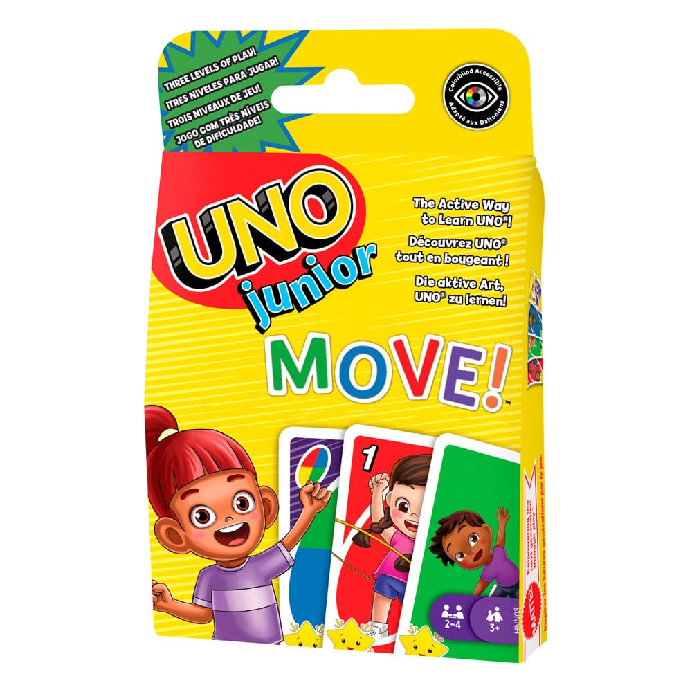 UNO Junior Move! Kartenspiel 