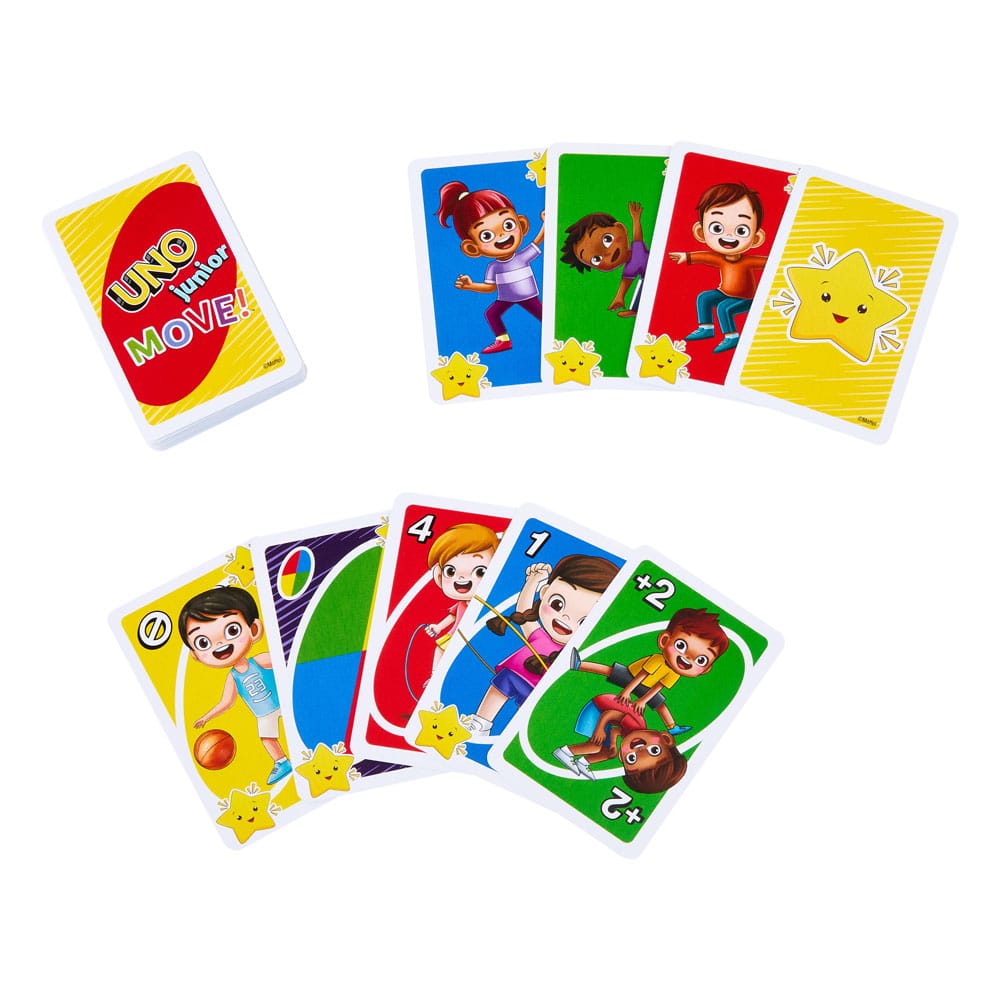 UNO Junior Move! Kartenspiel 