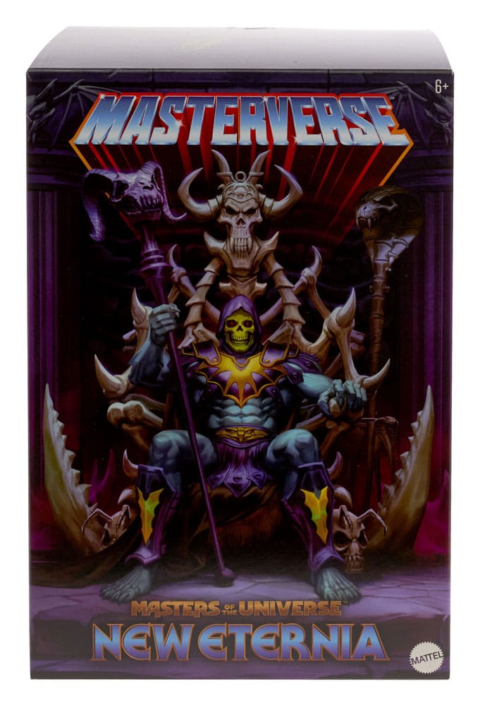 Masters of the Universe: New Eternia Masterverse Actionfigur Skeletor & Throne 18 cm