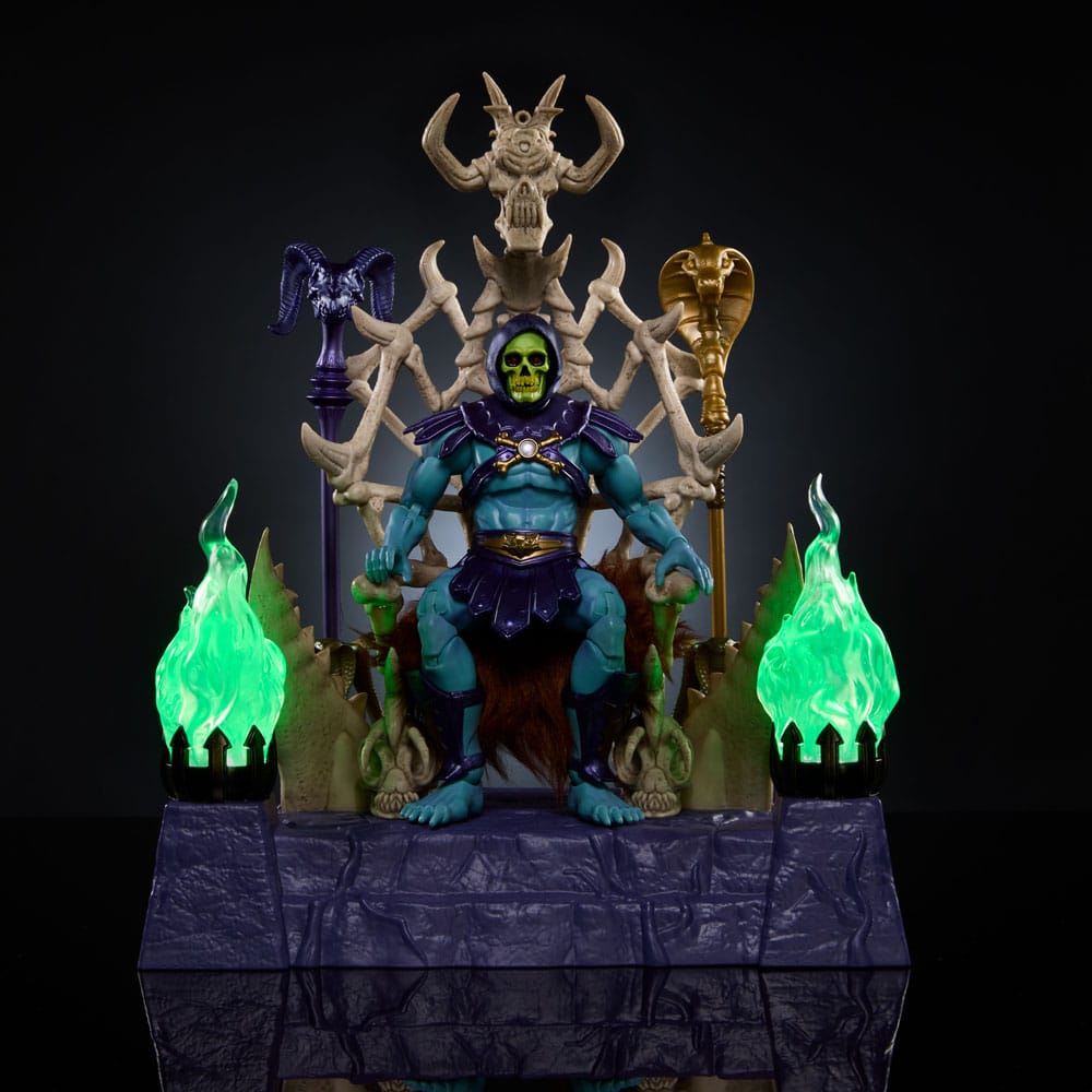 Masters of the Universe: New Eternia Masterverse Actionfigur Skeletor & Throne 18 cm