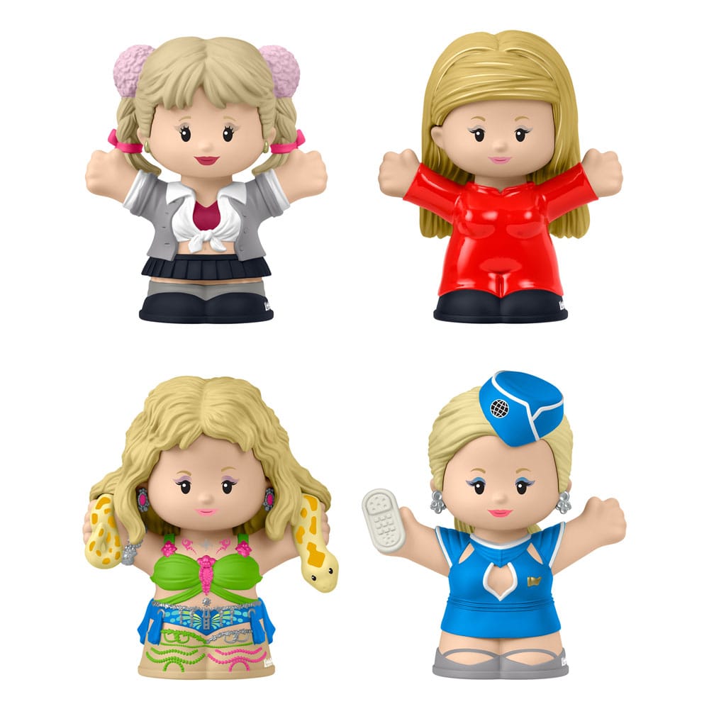 Britney Spears Little People Collector Minifiguren 4er-Pack 7 cm