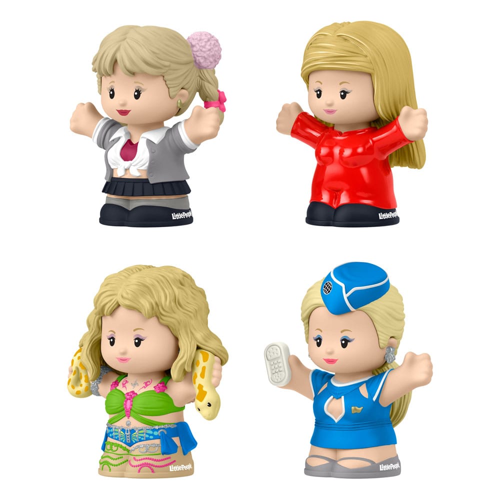 Britney Spears Little People Collector Minifiguren 4er-Pack 7 cm