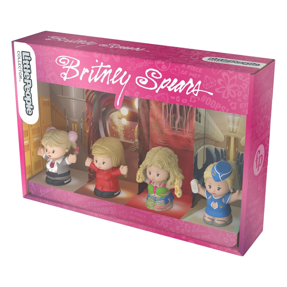 Britney Spears Little People Collector Minifiguren 4er-Pack 7 cm