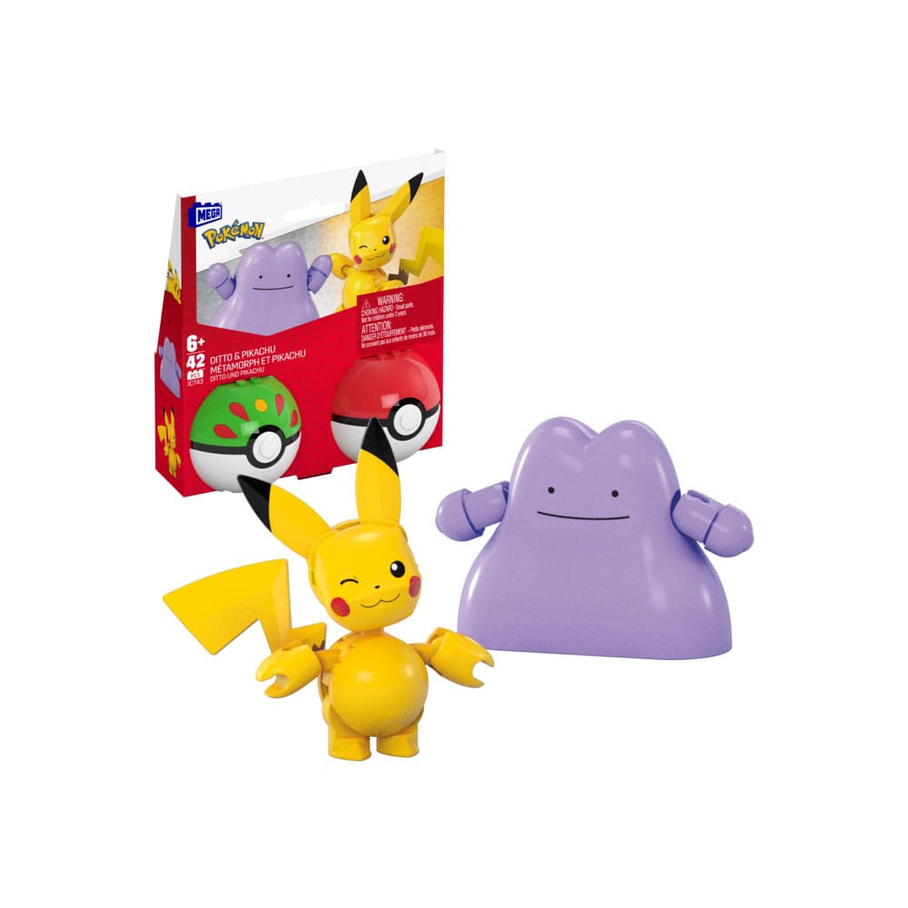 Pokémon MEGA Bauset Poké Ball Collection: Pikachu & Ditto