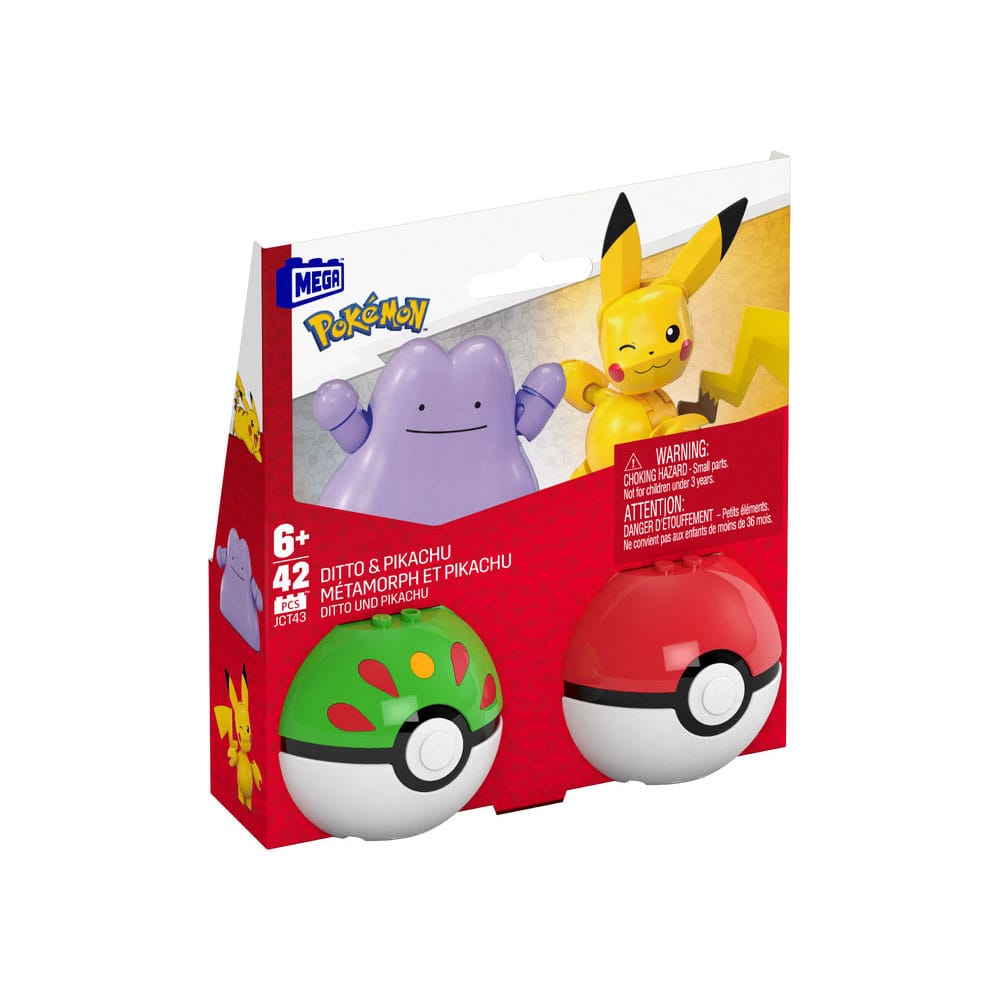 Pokémon MEGA Bauset Poké Ball Collection: Pikachu & Ditto