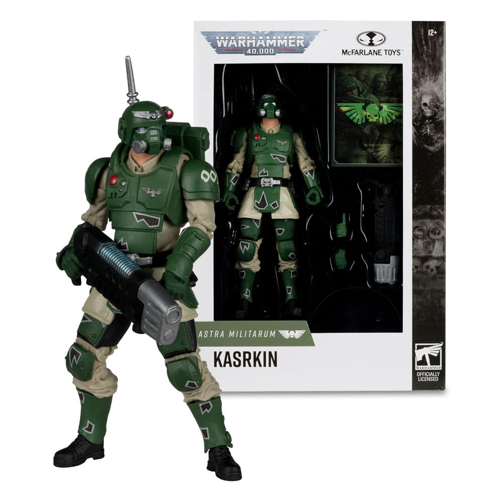 Warhammer 40 000 Actionfigur Kasrkin Astra Militarum 18 cm