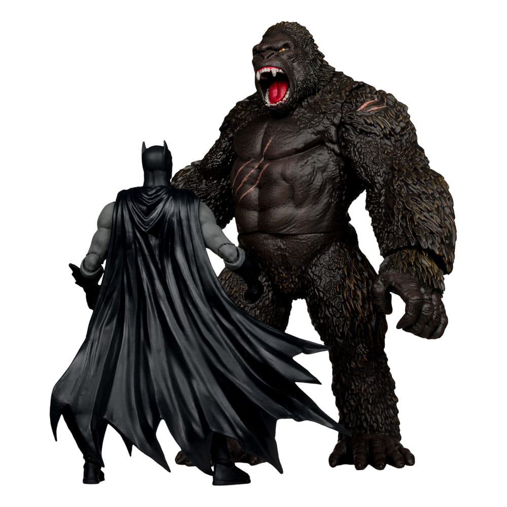 DC Justice League Monsterverse DC Multiverse Actionfiguren 2er-Pack Batman & Kong 29 cm