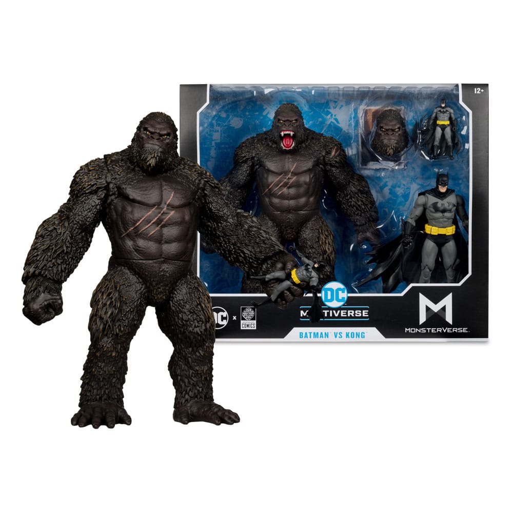 DC Justice League Monsterverse DC Multiverse Actionfiguren 2er-Pack Batman & Kong 29 cm