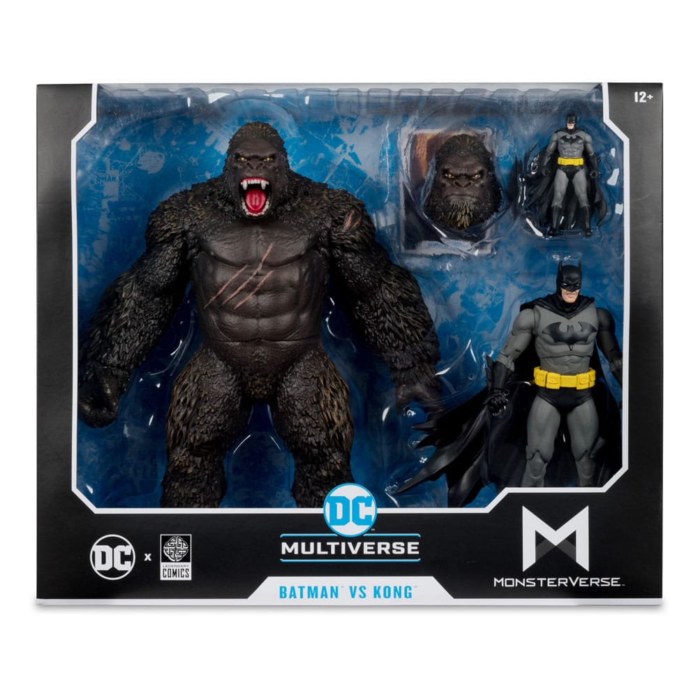 DC Justice League Monsterverse DC Multiverse Actionfiguren 2er-Pack Batman & Kong 29 cm