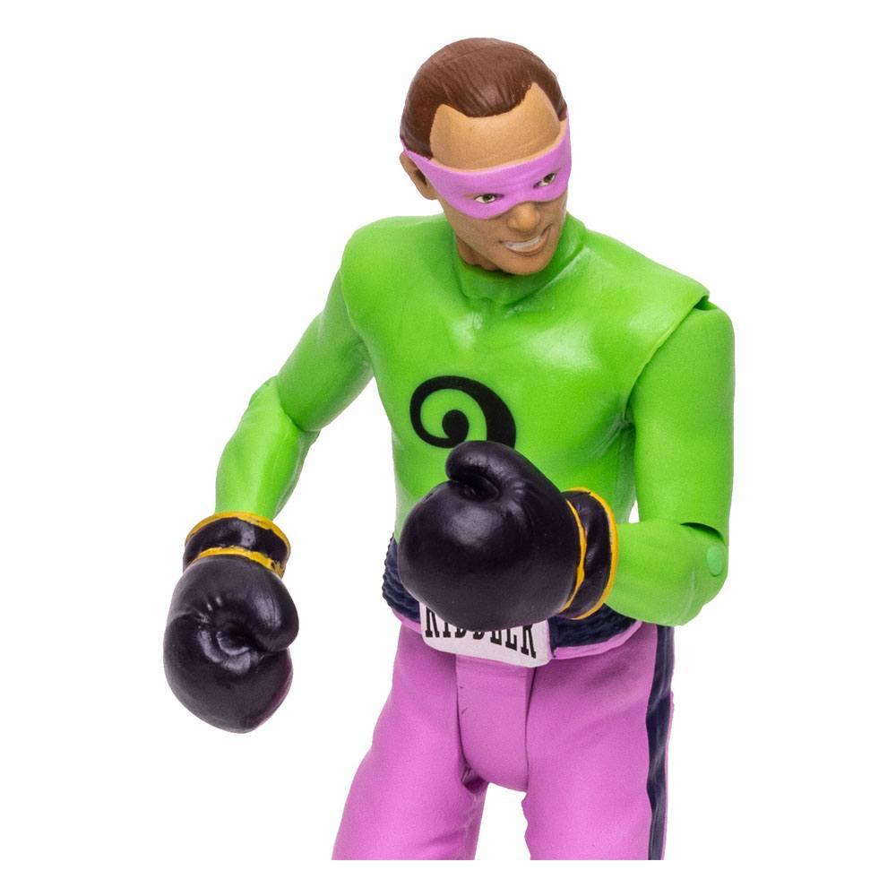 DC Retro Actionfigur Batman 66 The Riddler in Boxing Gloves 15 cm