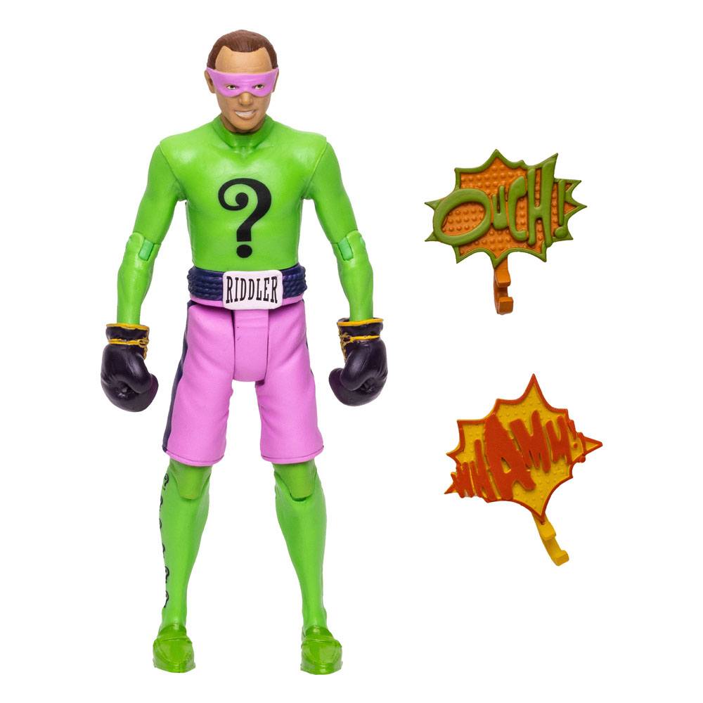 DC Retro Actionfigur Batman 66 The Riddler in Boxing Gloves 15 cm