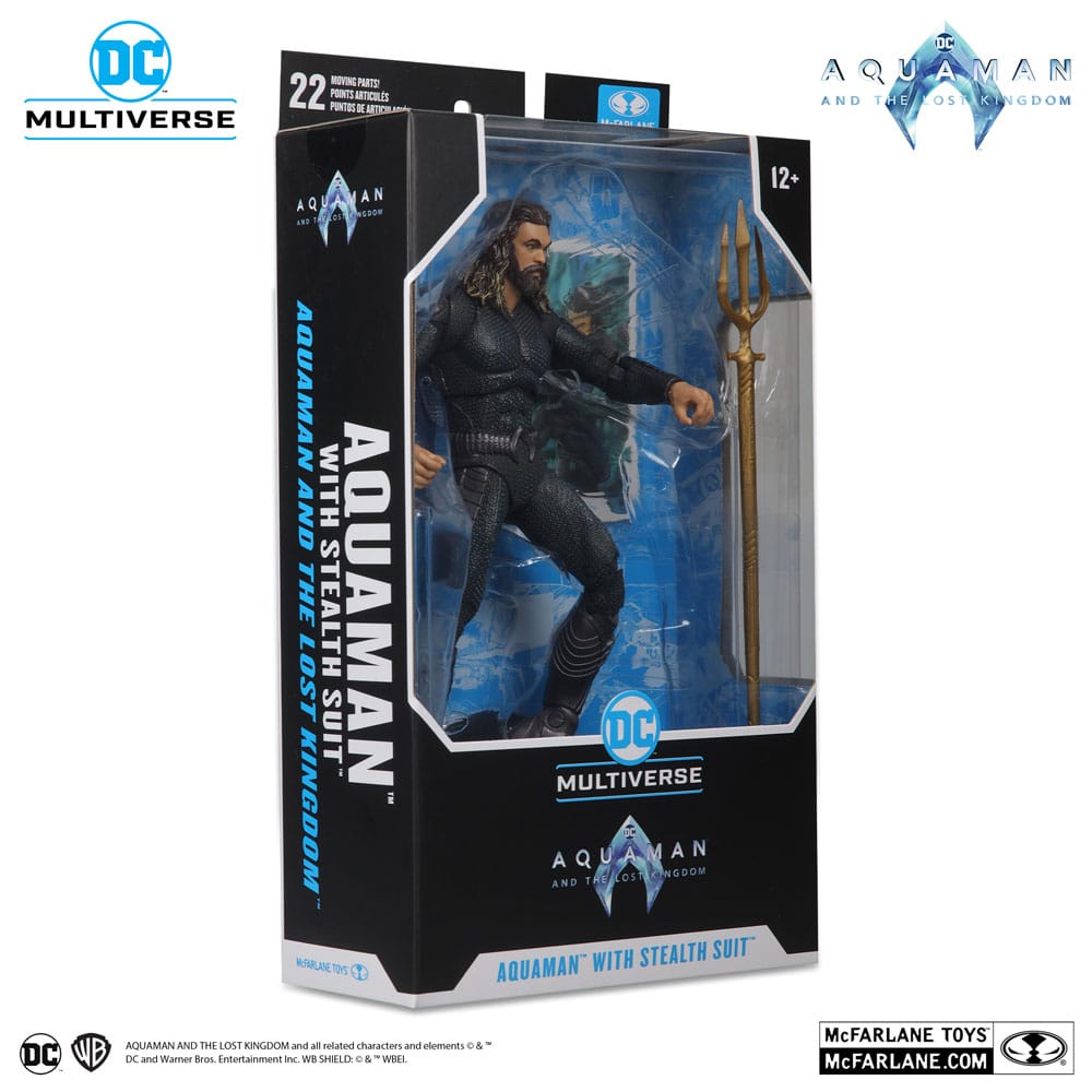 Aquaman and the Lost Kingdom DC Multiverse Actionfigur Aquaman with Stealth Suit 18 cm