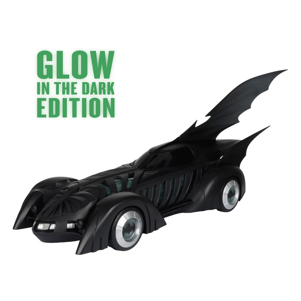 Batman Forever DC Multiverse Fahrzeug Batmobile Glow in the Dark Edition (Gold Label) 79 cm