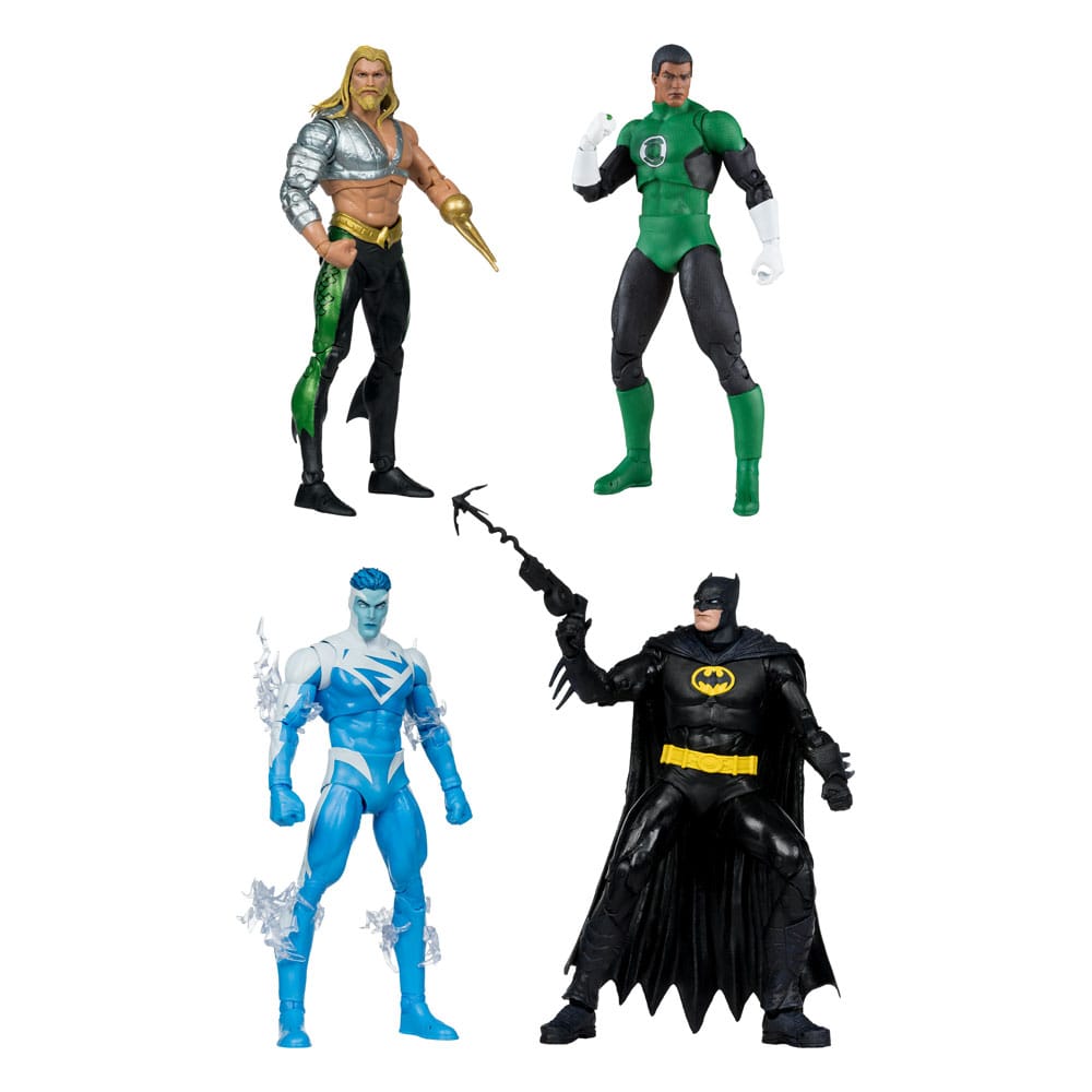 DC Multiverse Build-A Actionfiguren 18 cm Wave 12: JLA (BAF: Plastic Man) Sortiment (6)