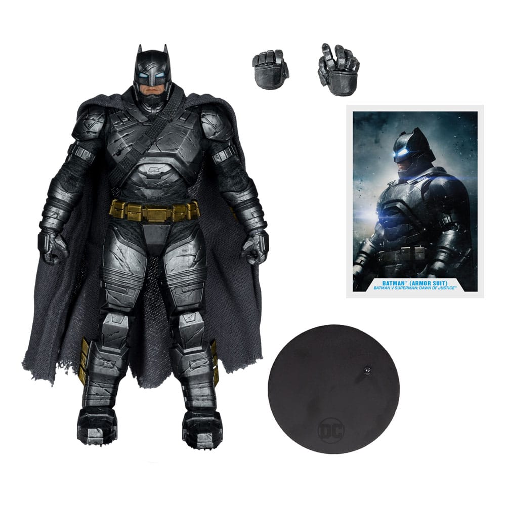 Batman v Superman: Dawn of Justice DC Multiverse Actionfigur Batman (Armor Suit) 19 cm