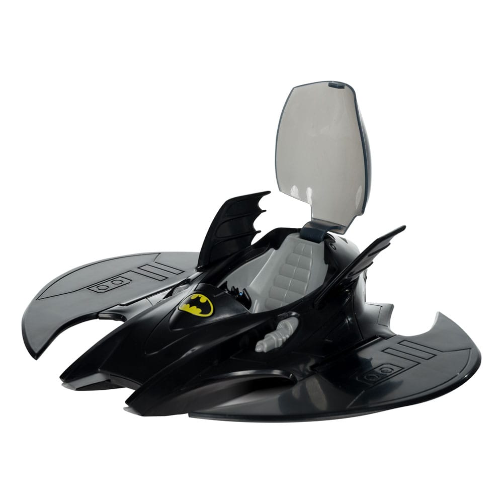 DC Direct Super Powers Actionfiguren 3er Pack Batman (Black Suit), The Whirly & The Batwing (Black) (Gold Label) (SDCC) 13 cm