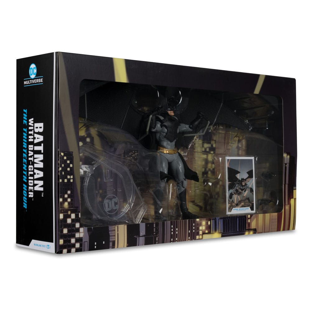 DC Multiverse Actionfigur Batman with Bat-Glider (The Thirteenth Hour) (Gold Label) 18 cm