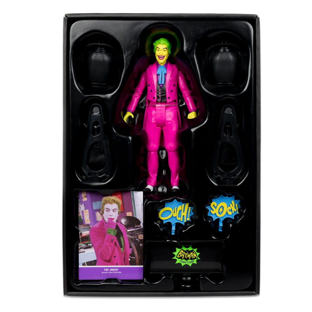 DC Multiverse Actionfigur BM66 The Joker (Black Light) (Gold Label) 18 cm