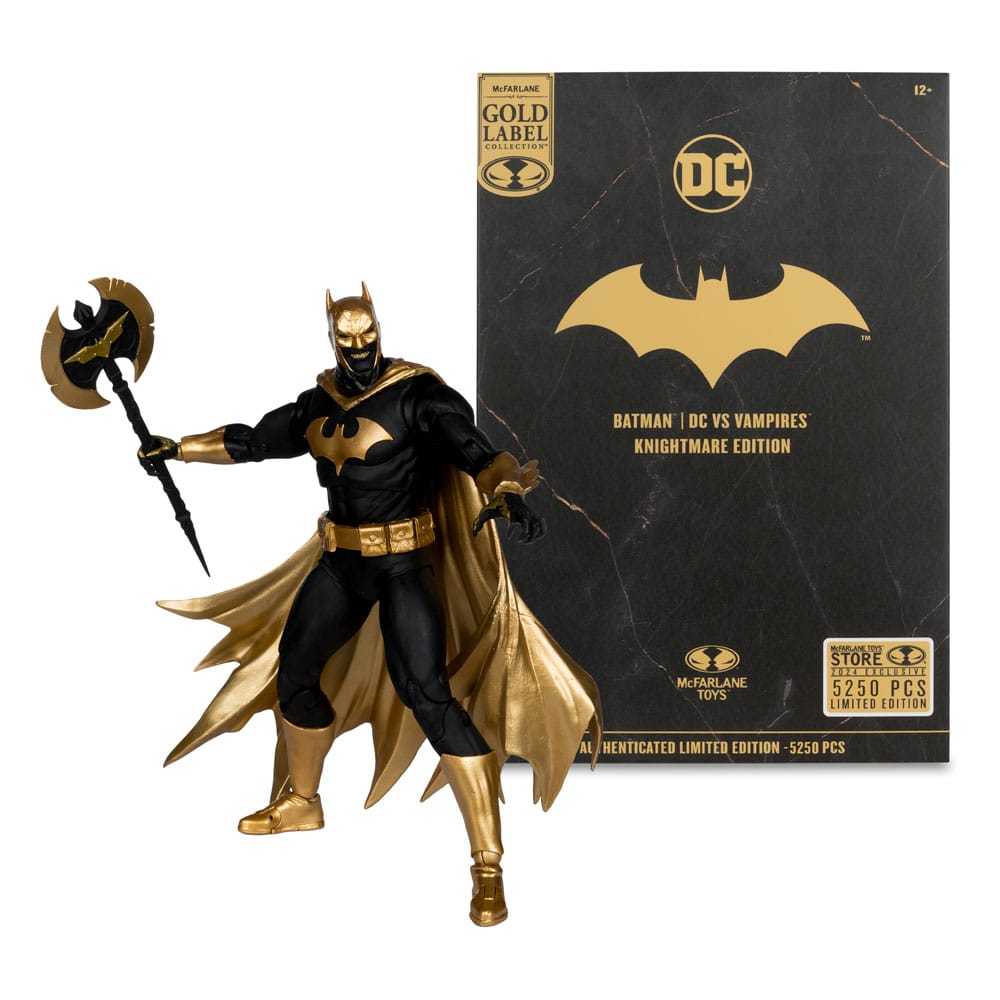 DC Multiverse Actionfigur Batman (DC vs Vampires) Knightmare Edition (Gold Label) 18 cm