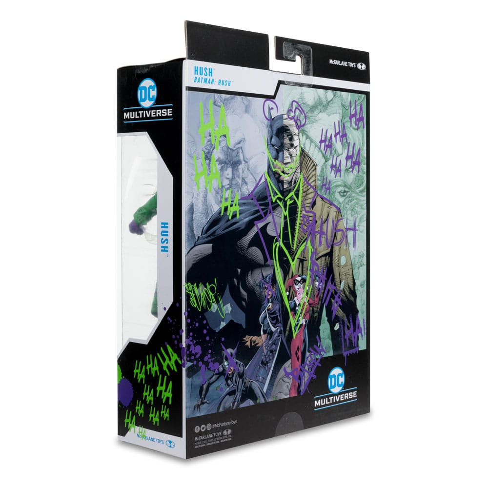 DC Multiverse Actionfigur Hush (Batman: Hush) Jokerized (Gold Label) 18 cm