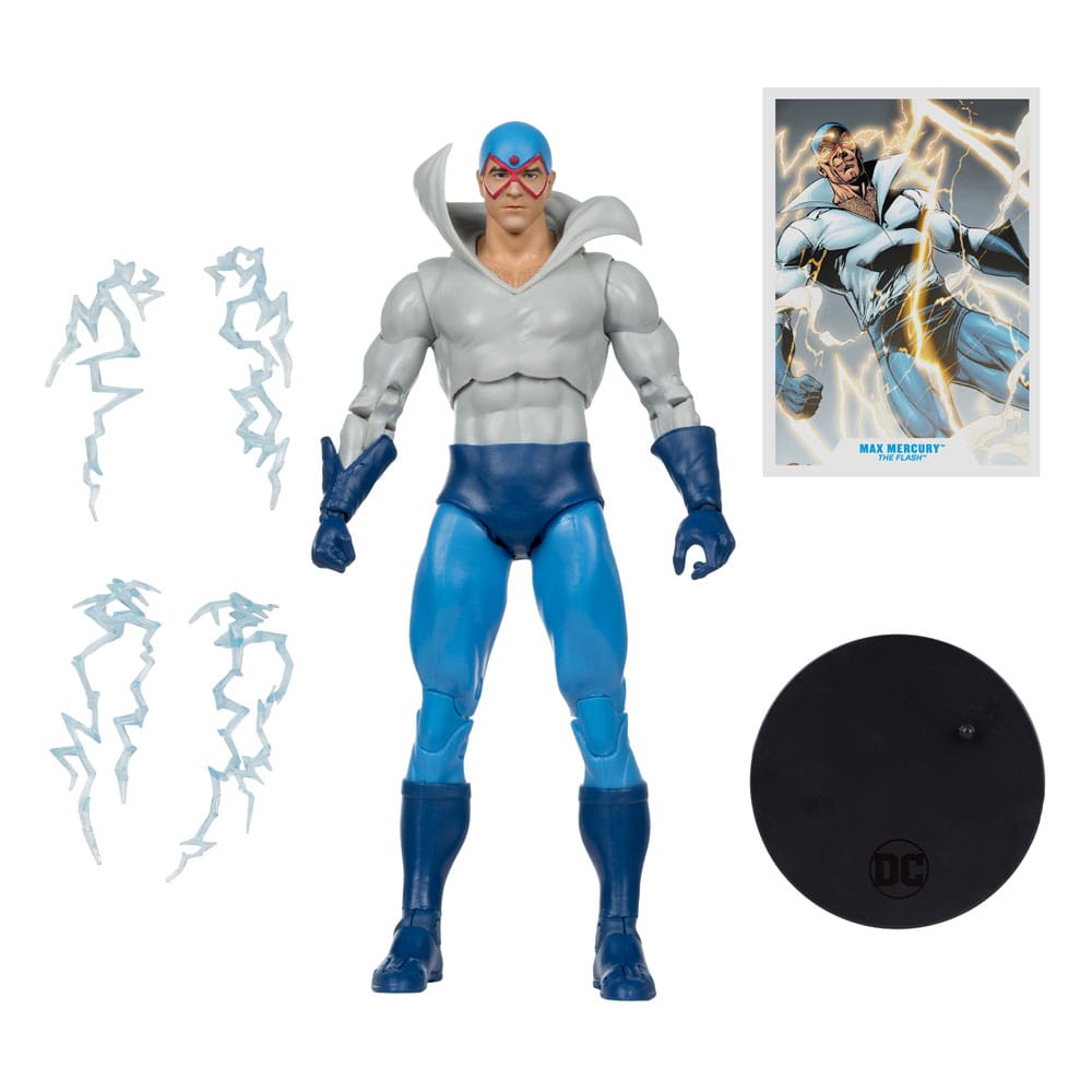 DC Multiverse Actionfigur Max Mercury (The Flash) Gold Label 18 cm