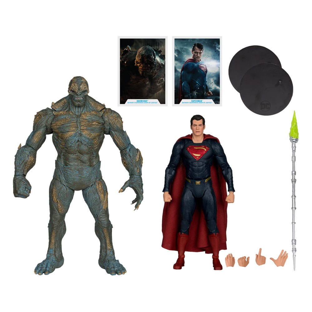 Batman v Superman: Dawn of Justice DC Multiverse Mega Actionfiguren 2er-Pack Doomsday & Superman