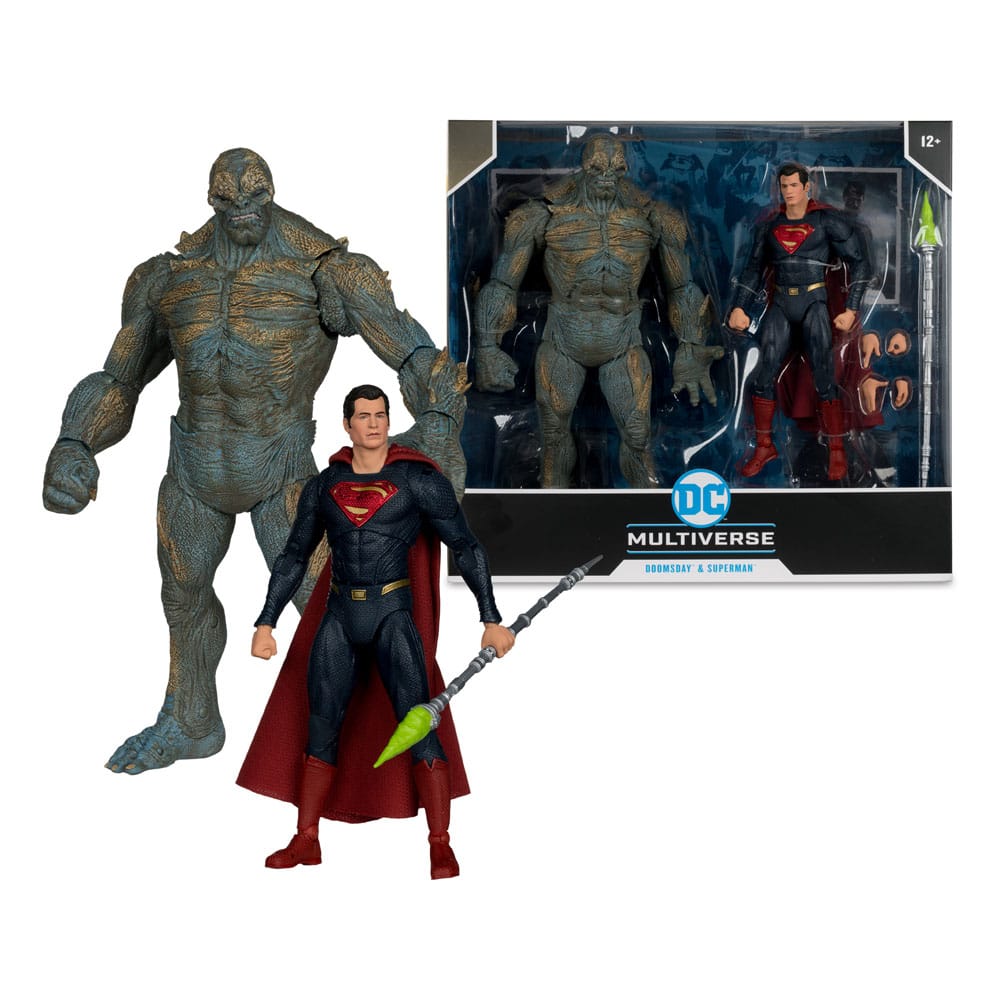 Batman v Superman: Dawn of Justice DC Multiverse Mega Actionfiguren 2er-Pack Doomsday & Superman