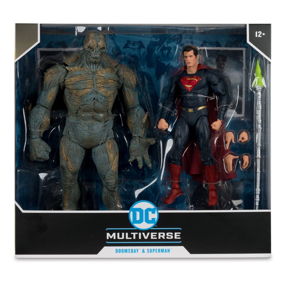 Batman v Superman: Dawn of Justice DC Multiverse Mega Actionfiguren 2er-Pack Doomsday & Superman