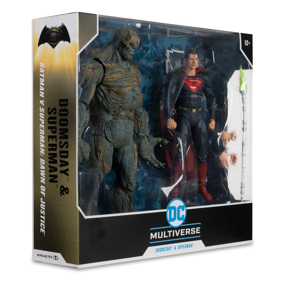 Batman v Superman: Dawn of Justice DC Multiverse Mega Actionfiguren 2er-Pack Doomsday & Superman