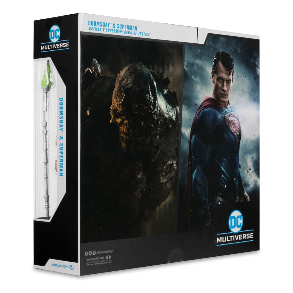 Batman v Superman: Dawn of Justice DC Multiverse Mega Actionfiguren 2er-Pack Doomsday & Superman