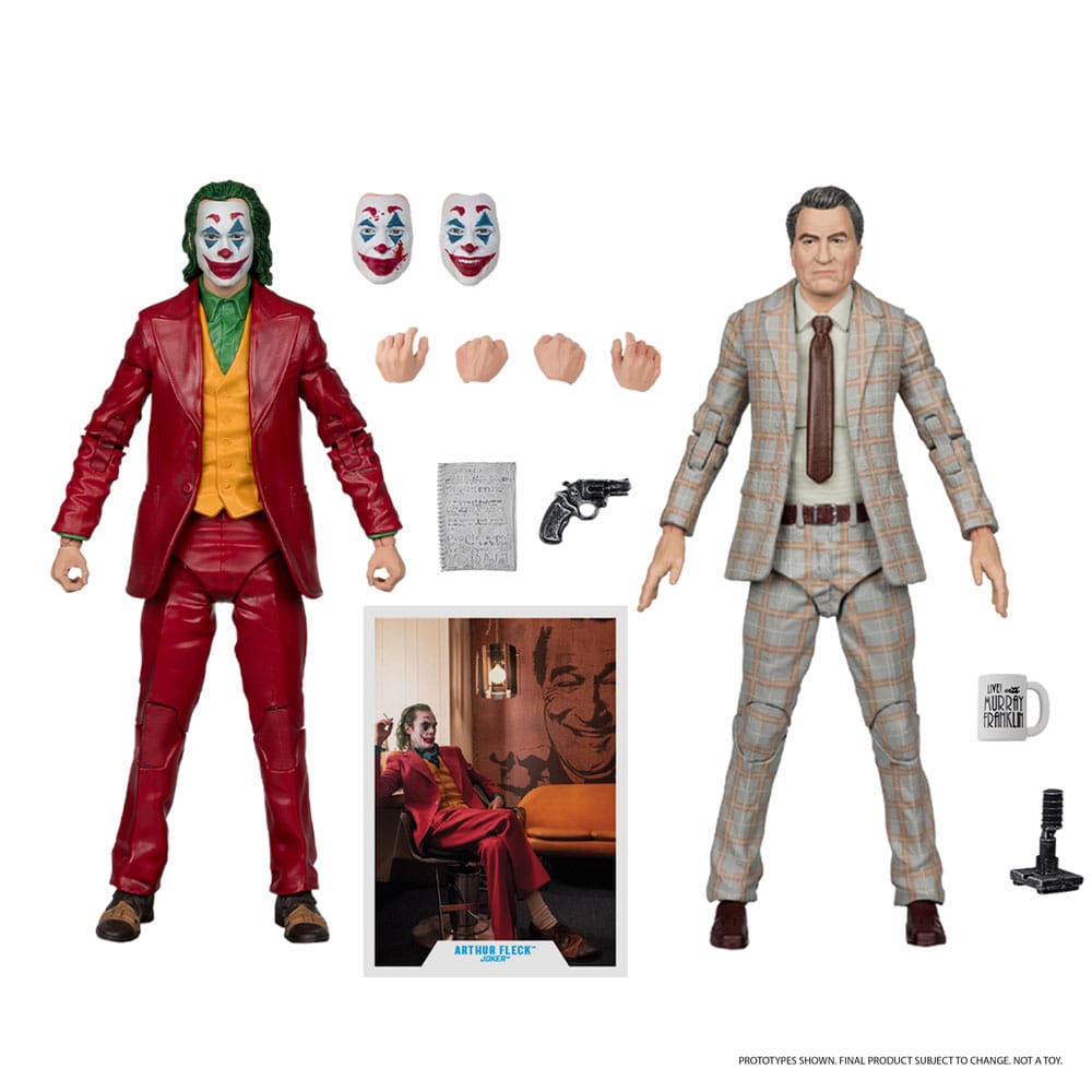 Joker DC Multiverse (Joker Movie) Deluxe Colllector Actionfigur The Joker (Live with Murray Franklin) Limited Edition 18 cm