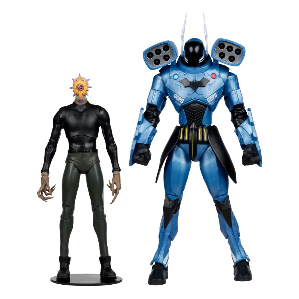 DC Multiverse Actionfiguren 2er-Pack Rookie & Mr. Bloom (Batman: Endgame) (Gold Label) (SDCC) 18 cm