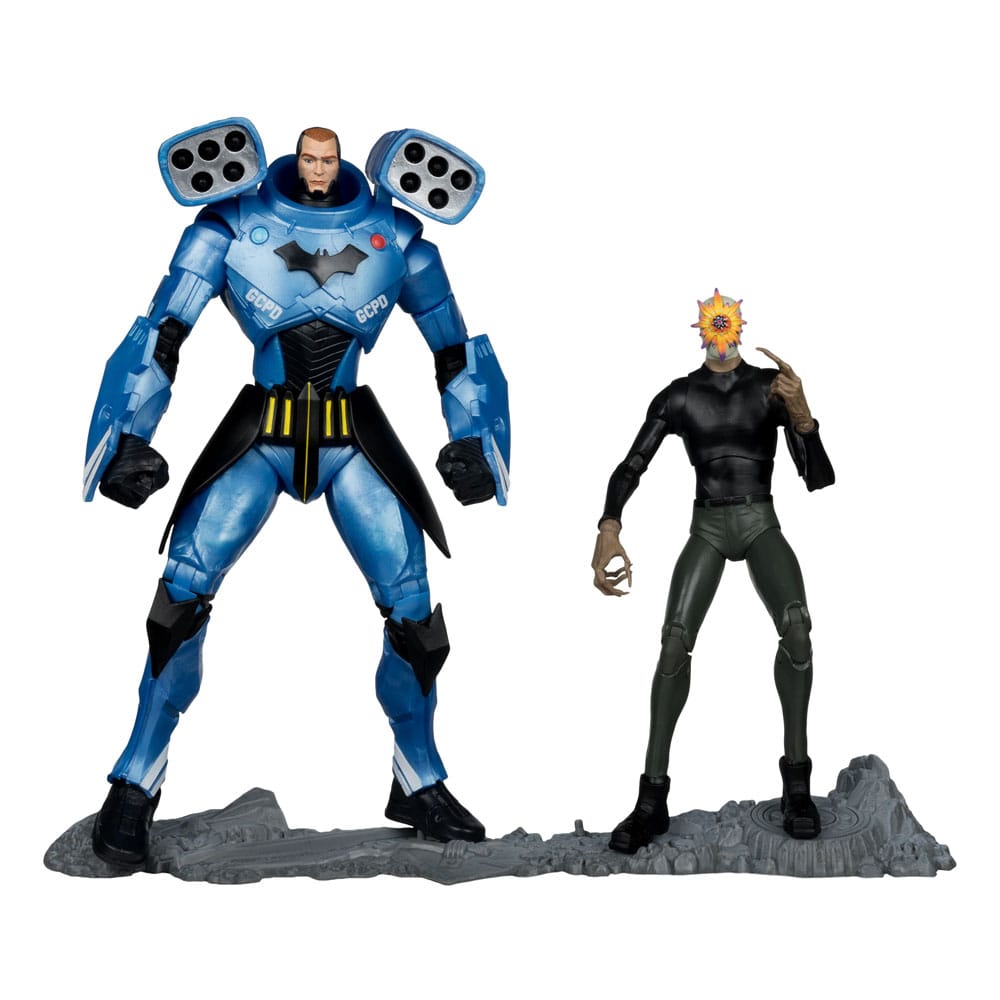 DC Multiverse Actionfiguren 2er-Pack Rookie & Mr. Bloom (Batman: Endgame) (Gold Label) (SDCC) 18 cm