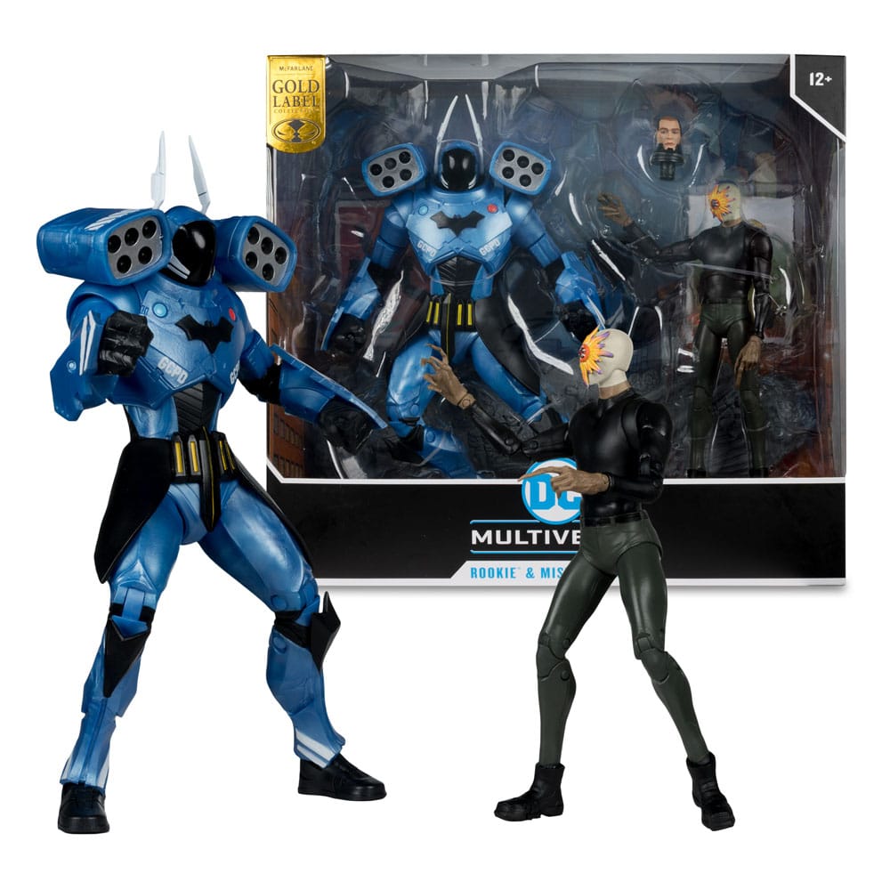 DC Multiverse Actionfiguren 2er-Pack Rookie & Mr. Bloom (Batman: Endgame) (Gold Label) (SDCC) 18 cm