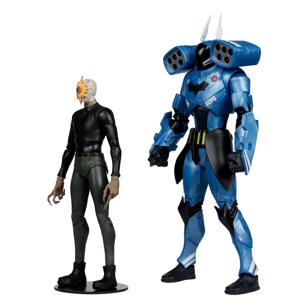 DC Multiverse Actionfiguren 2er-Pack Rookie & Mr. Bloom (Batman: Endgame) (Gold Label) (SDCC) 18 cm