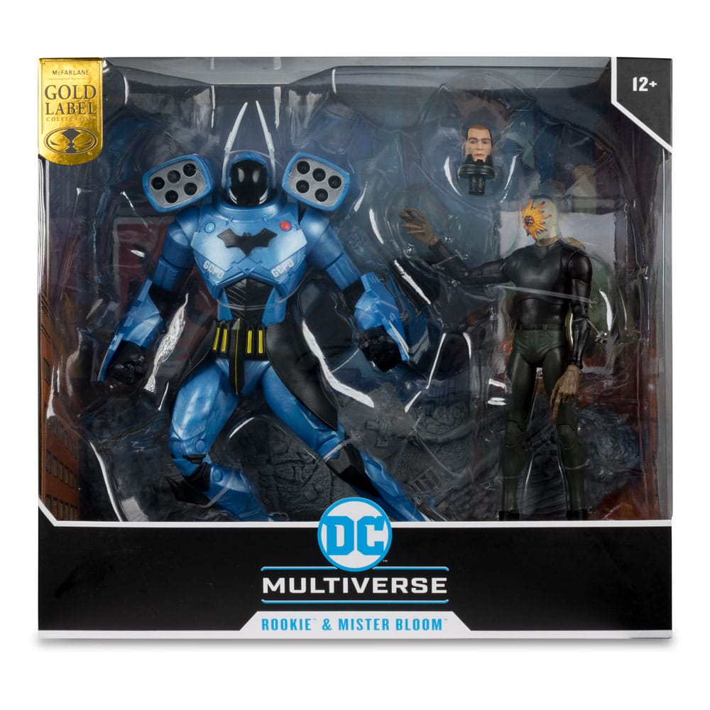 DC Multiverse Actionfiguren 2er-Pack Rookie & Mr. Bloom (Batman: Endgame) (Gold Label) (SDCC) 18 cm