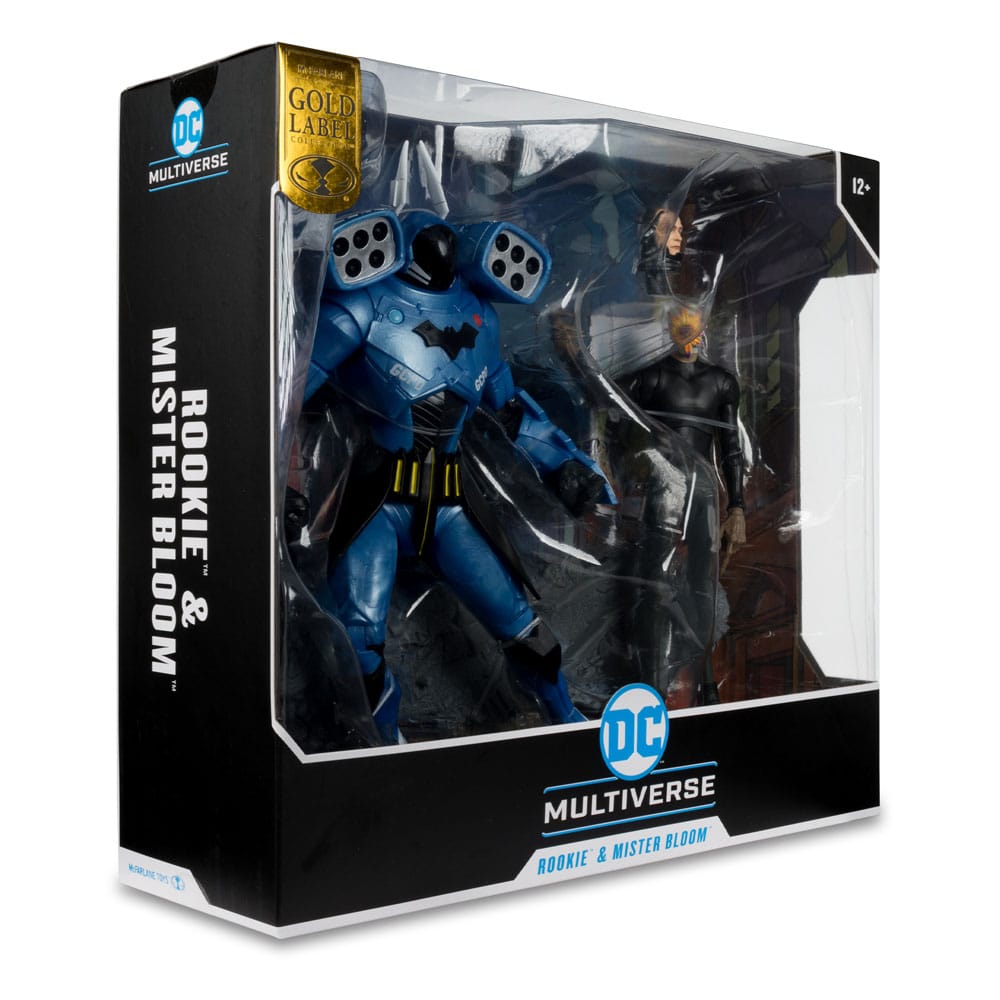 DC Multiverse Actionfiguren 2er-Pack Rookie & Mr. Bloom (Batman: Endgame) (Gold Label) (SDCC) 18 cm